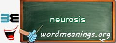 WordMeaning blackboard for neurosis